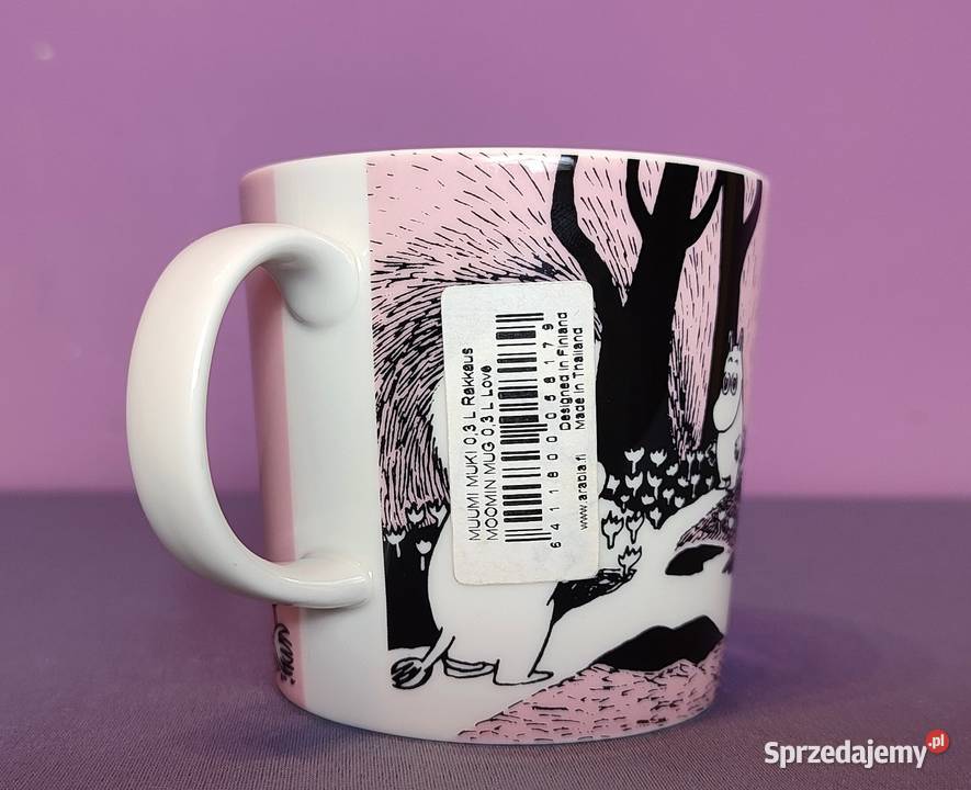 MUMINKI kubek Moomin Arabia Finland MIŁOŚĆ Love Jasień