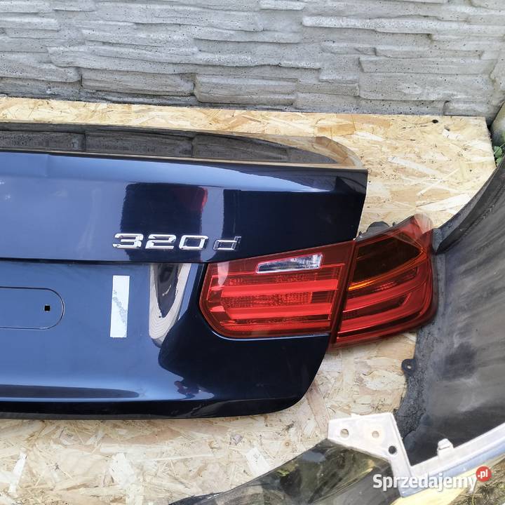 BMW F30 TYŁ KLAPA ZDERZAK LAMPY KOMPLET Żukowo sprzedam