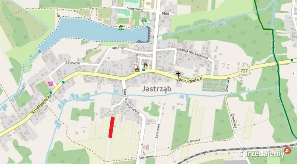 Działka 1064m2 warunki zabudowy miasto Jastrząb mazowieckie