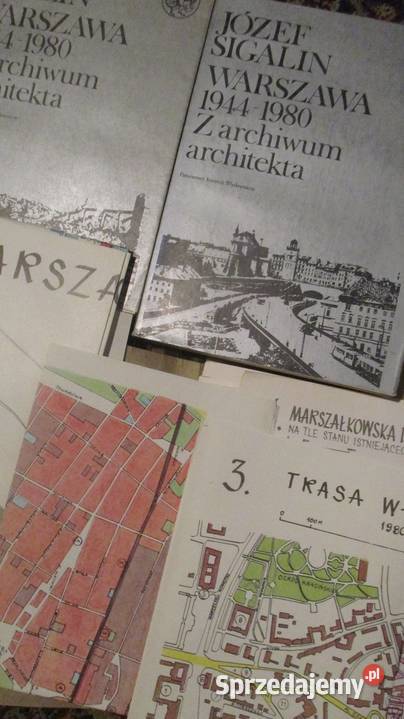 Warszawa 19441980 JSigalin Warszawaarchitektura łódzkie Łódź sprzedam
