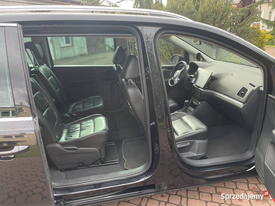 VW Sharan 20 TDIDSG6 osób podgrzewane fotele mazowieckie Wieliszew