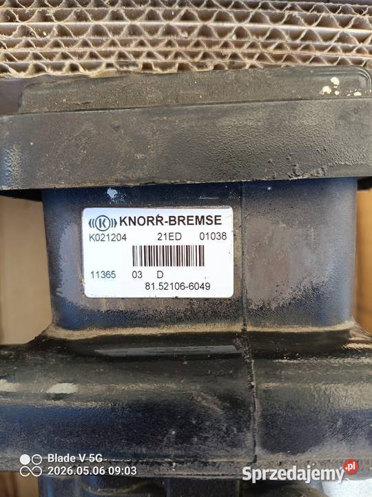 Modulator hamulca Man tga TGX Knorr K021204