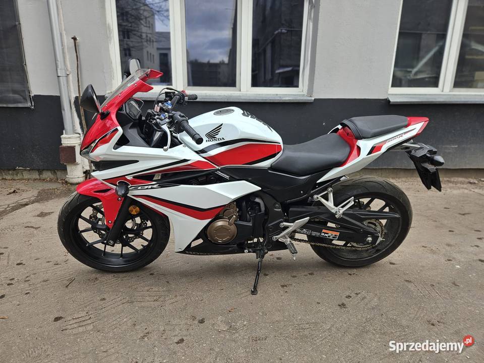 Honda CBR500 ABS Zadbana 2018 kat A2 3500 kW Warszawa