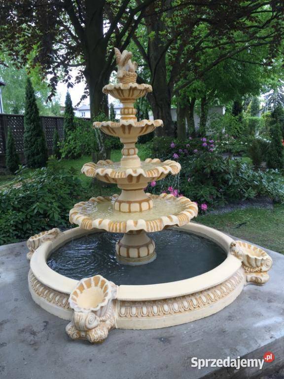 Piękna fontanna ogrodowa DOSTAWA POMPA Zduńska Wola