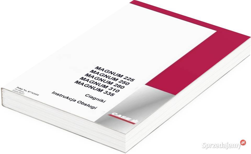 Instrukcja CASE IH MAGNUM 225 250 280 310 335 Szamotuły