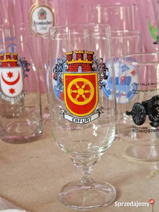 Szklanki do piwa Niemcy Solec nad Wisłą