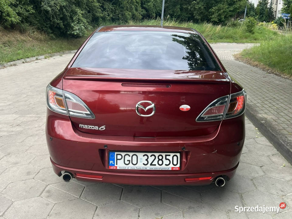 Mazda 6 Mazda 6 Zarejestrowany Mały przebieg LPG autoalarm wielkopolskie Gostyń sprzedam
