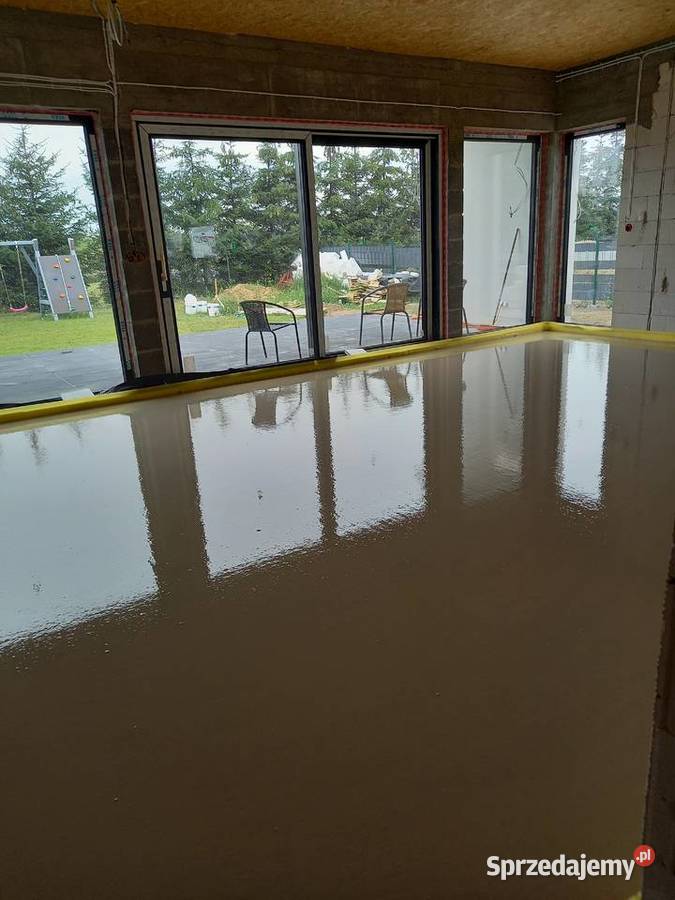 Wylewki anhydrytowe Knauf płynny styropian pod Łask sprzedam