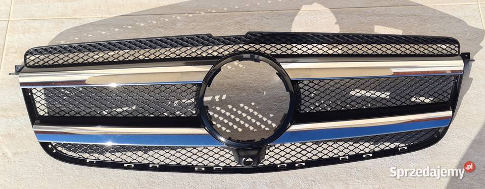 Grill atrapa Mercedes GL AMG Czarny x166 Podkamień