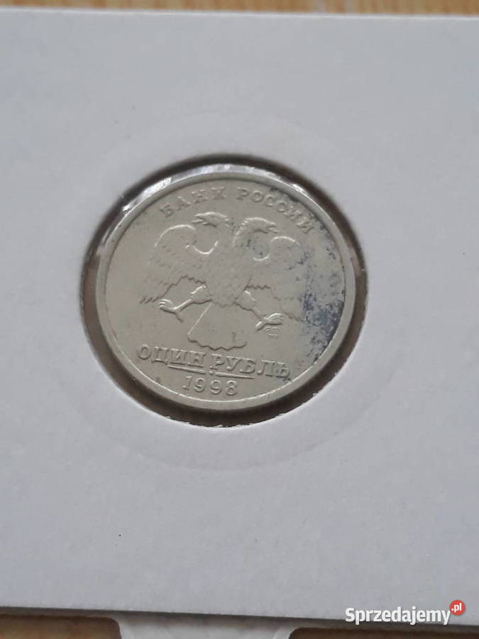 1 Rubel Rosja 1998 r Numizmatyka wielkopolskie Konin