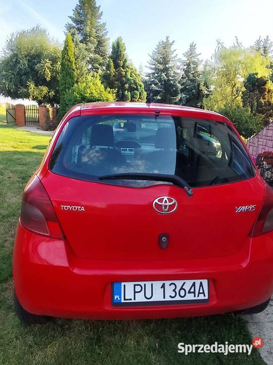 Toyota Yaris 14 D4D 2008r manualna Wola Przybysławska