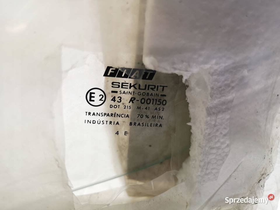 SZYBA BOCZNA FIAT FIORINO 9193 ORYGINAŁ ASO