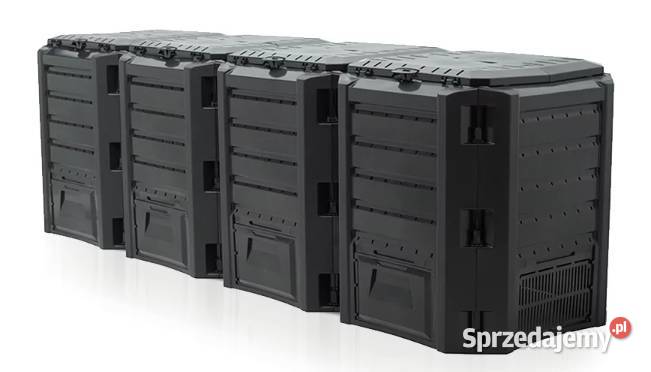 Kompostownik ogrodowy modułowy czterokomorowy Niechobrz