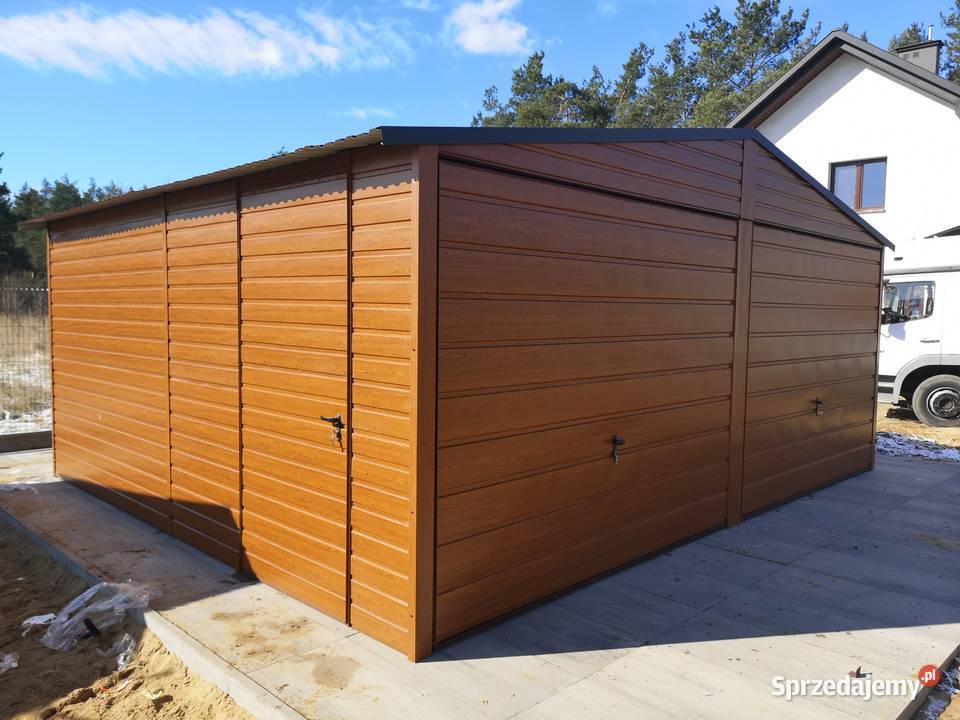 Wszystkie wymiary garaż garaże blaszane Brodnica