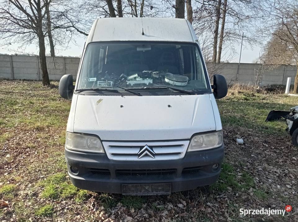 Citroen Jumper 28 HDi 94 kW 2005 r dawca części Rok produkcji 2005 wielkopolskie Szklarka Myślniewska