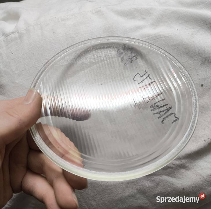 Szkło lampy przedniej prawdopodobnie z motocykla małopolskie Wolbrom