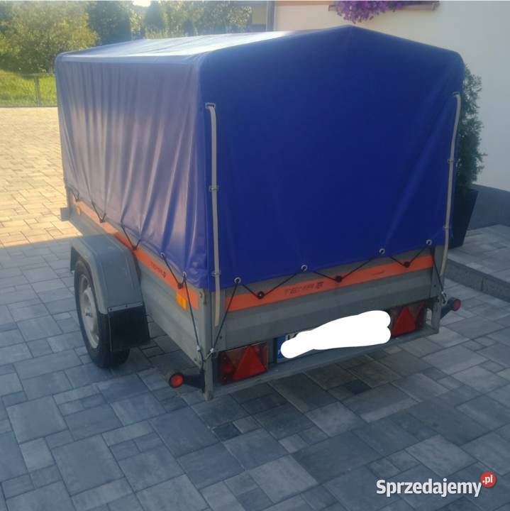 Tema 2360 przyczepka przyczepa Nowa plandeka towarowe Krzeszowice