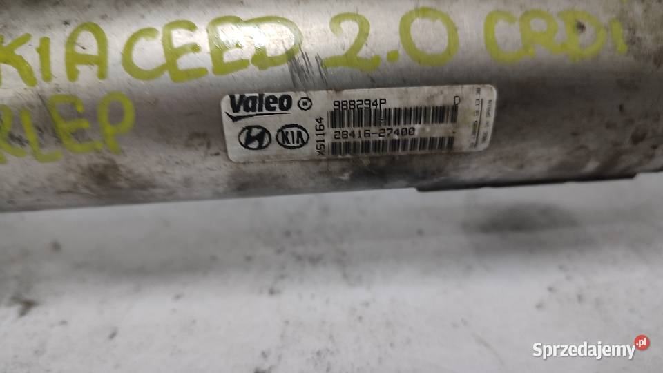 KIA CEED I 0612 20 CRDI EGR CHŁODNICA SPALIN osobowe Włoszczowa