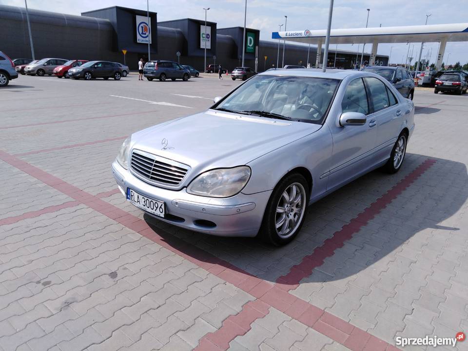 Mercedes klasa S najbogatsza wersja gaz sekwecja Sedan / Limuzyna Mielec sprzedam