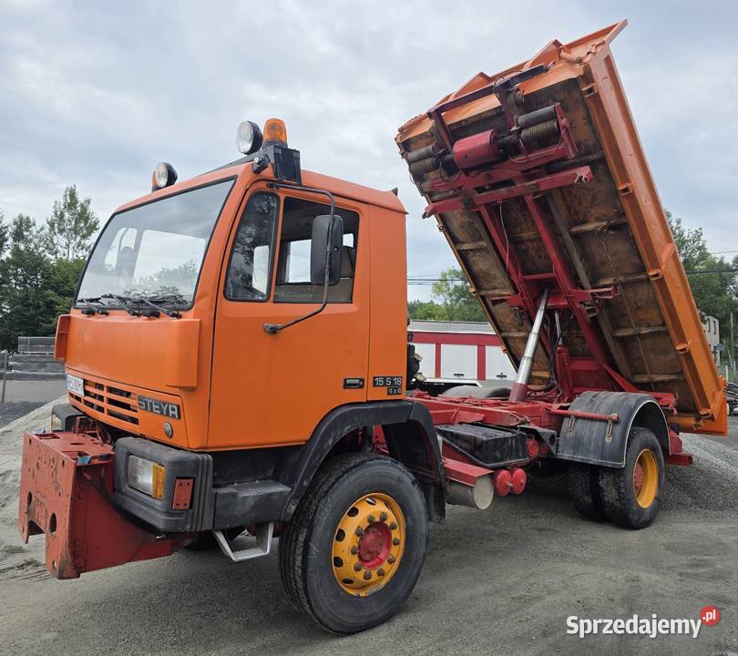 Steyr 4x4 wywrotka 3 strony specjalny 180KM małopolskie