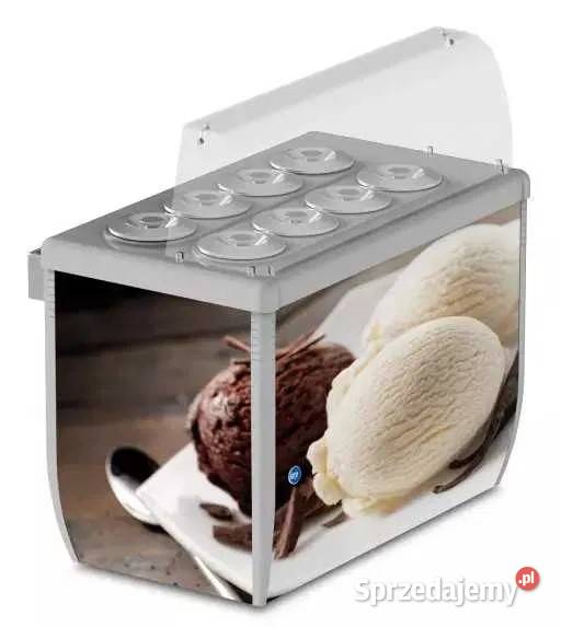 NOWY dystrybutor 8 do lodów witryna lody Gastronomia Łódź sprzedam