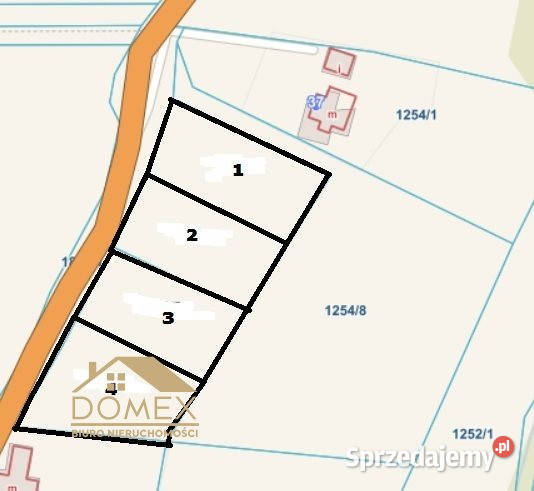 Działka Hażlach 1157m2