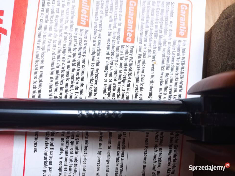 Weihrauch HW90 Wrocław sprzedam