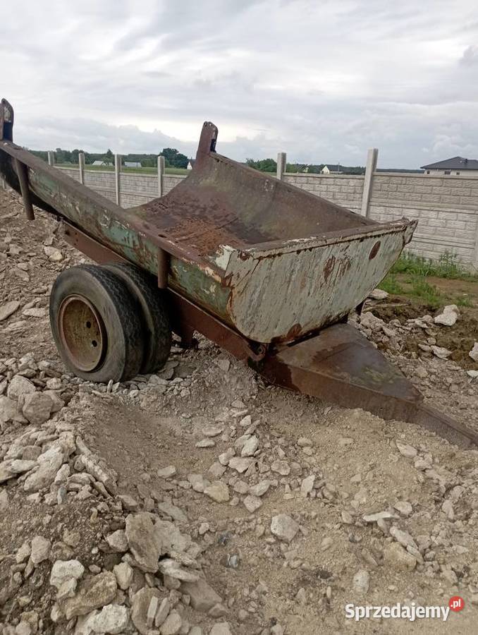 Przyczepa jednoosiowa rolnicza Busko-Zdrój