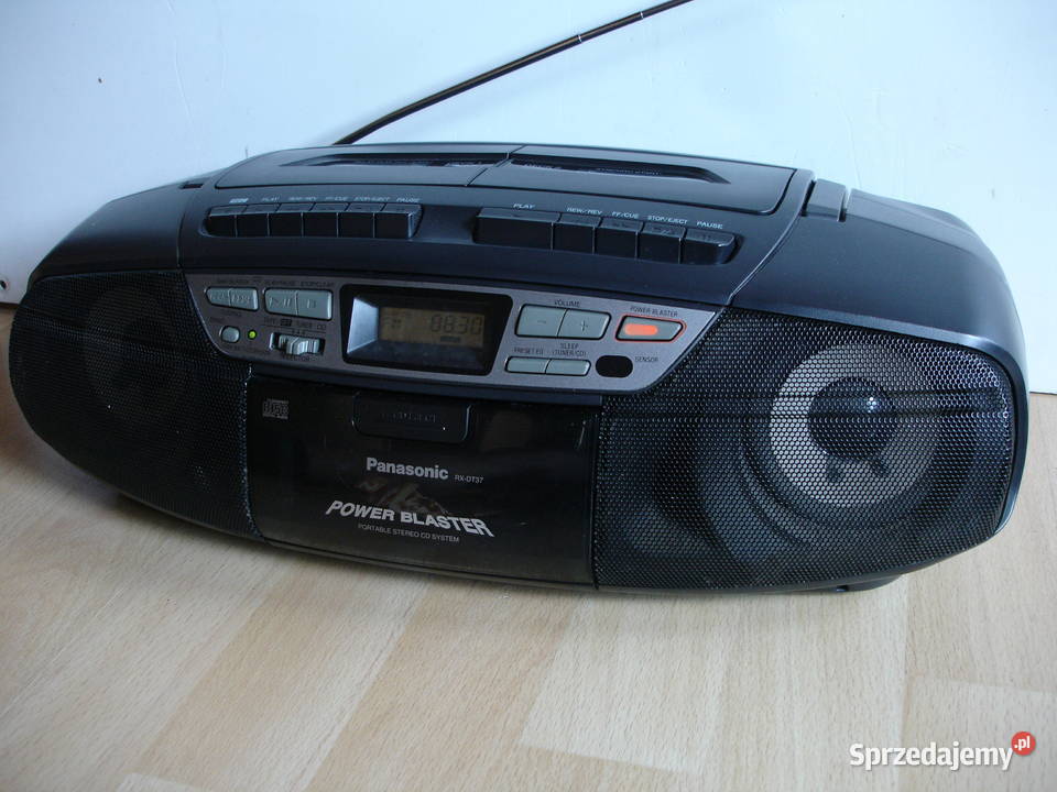 Radiomagnetofon PANASONIC RXDT37 lubuskie Zielona Góra