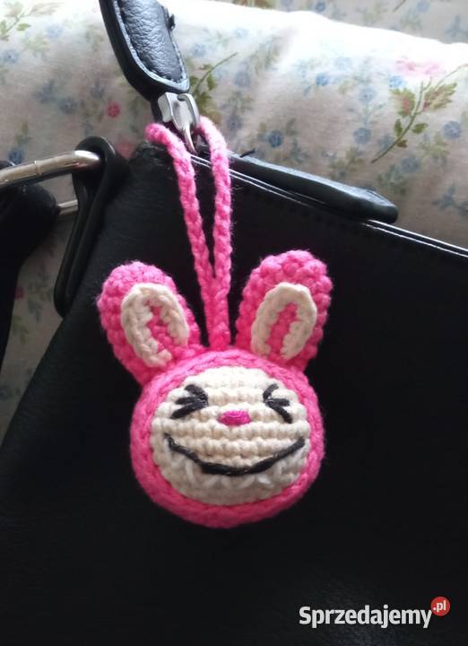 Labubu na szydełku brelok zawieszka łódzkie Łask