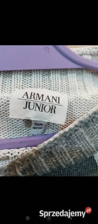 Sweter Armani Junior Zwierzyniec
