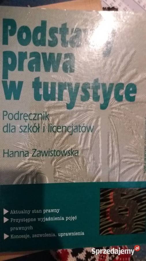 Podstawy prawa w turystyce unikatowe książki