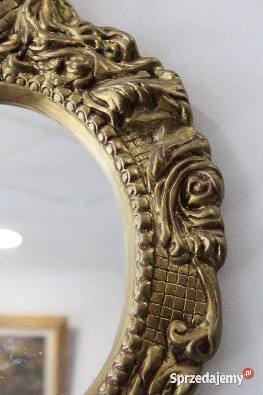 Lustro w złoconej ramie 1039 FiaF Szczecin
