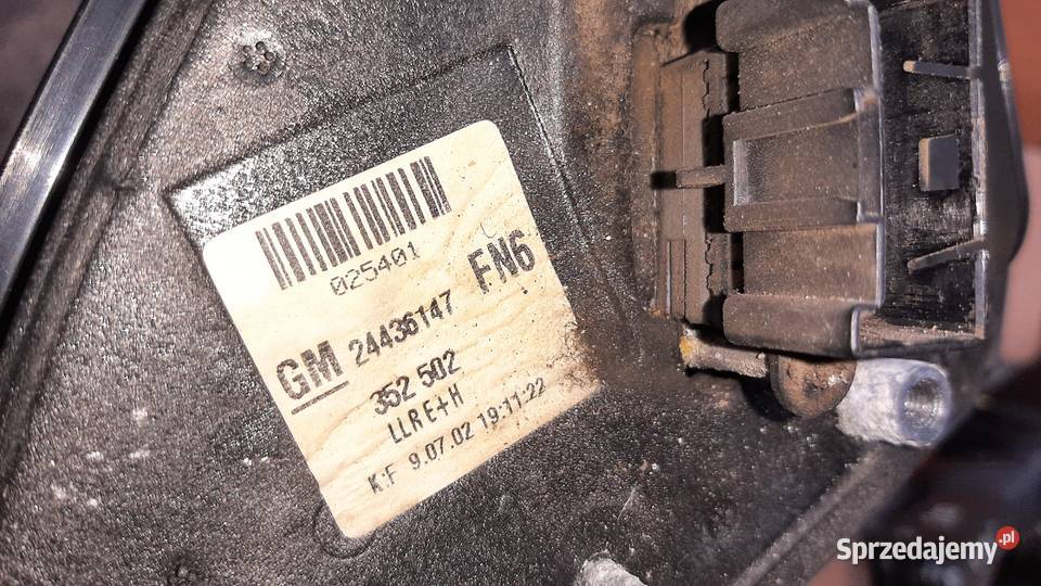 lusterko prawe zewnętrzne Opel Vectra C Signum Lusterka zewnętrzne Dębno