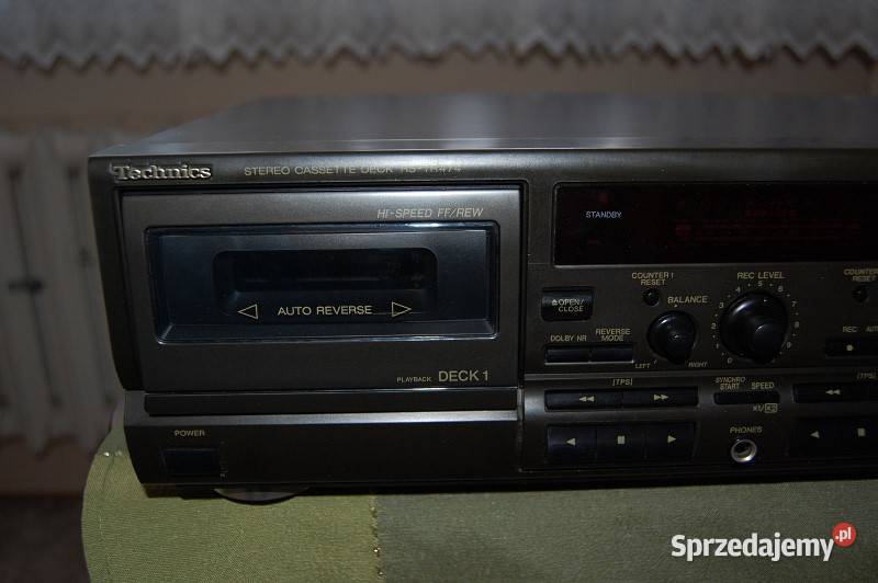 Magnetofon kasetowy TECHNICS RS TR 474 Legnica