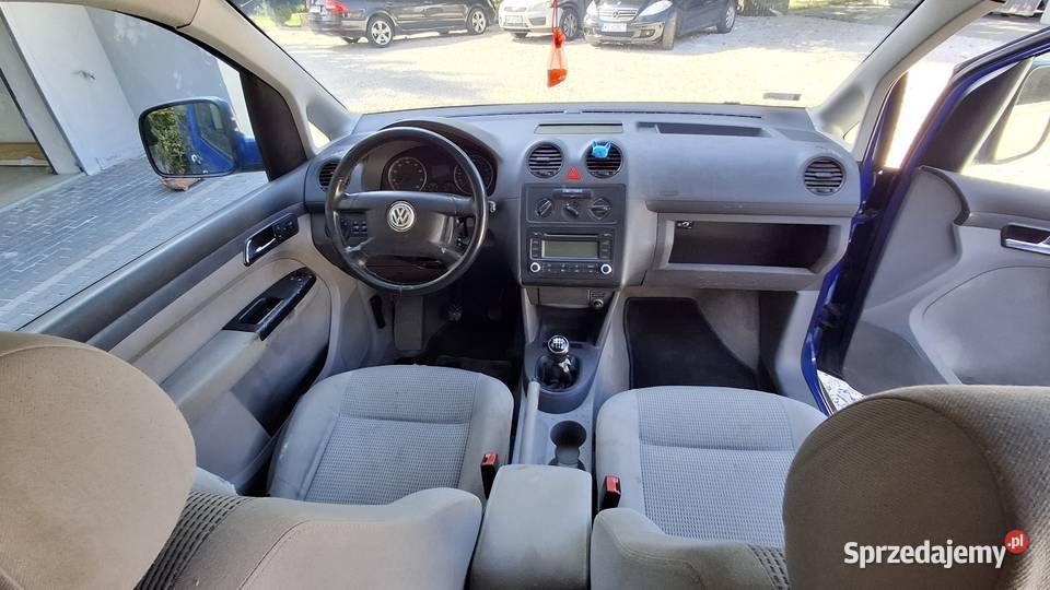 Volkswagen CADDY 14 Benzyna niebieski Grodzisk Mazowiecki