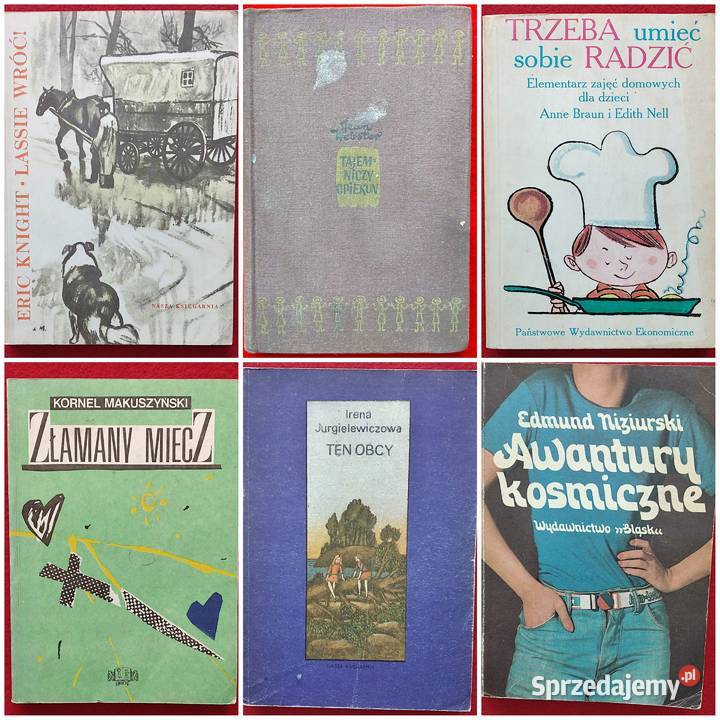 książki młodzieżowe PRL
