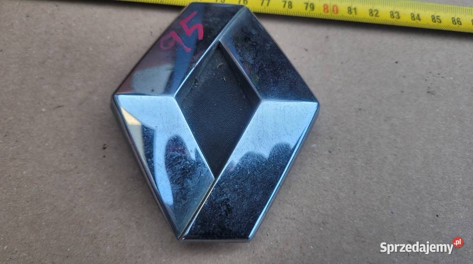 EMBLEMAT LOGO ZNACZEK TYLNY NA KLAPĘ RENAULT