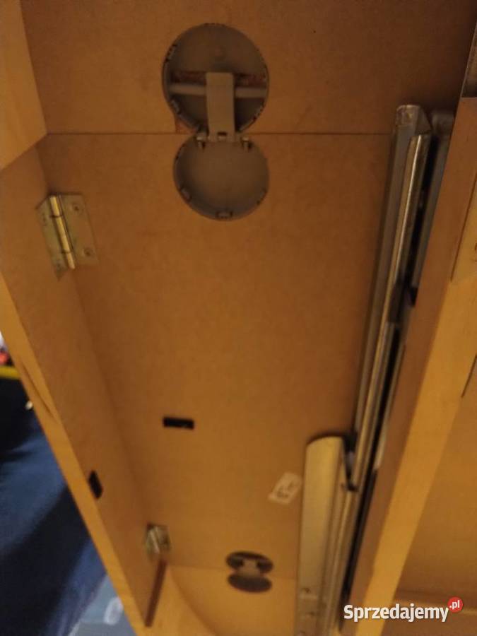 Stół okrągły rozkładany BJURSTA Ikea okleina Wrocław