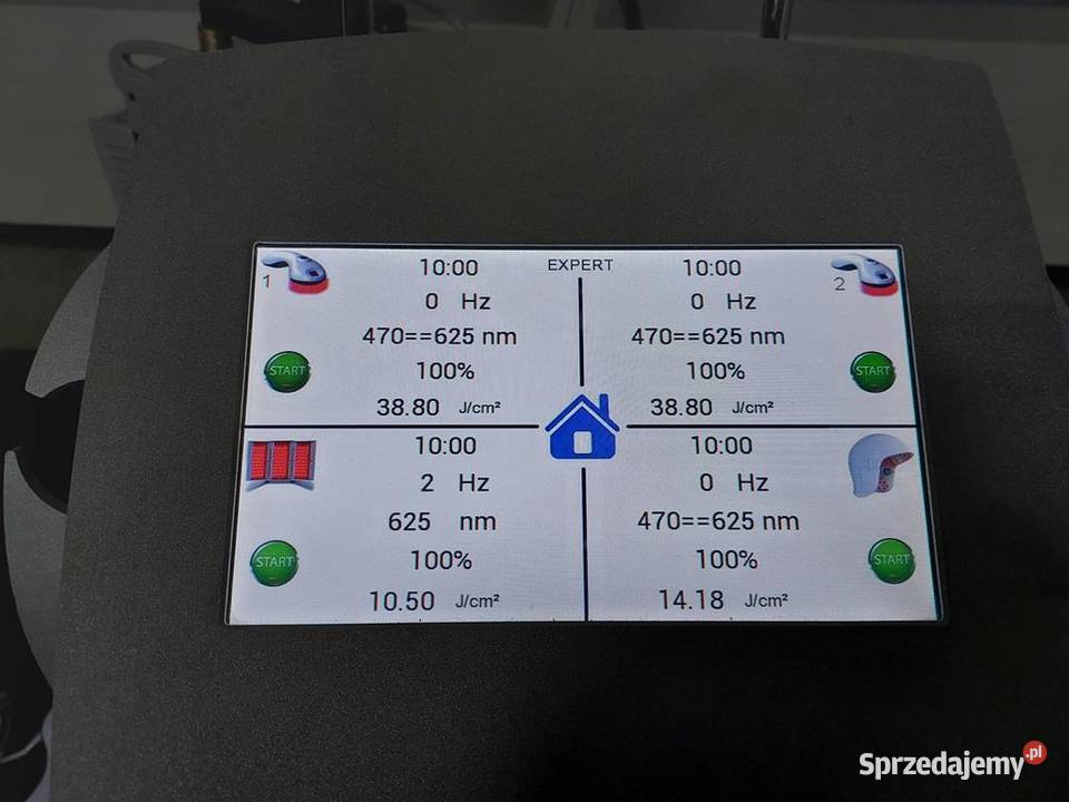 Urządzenie do fototerapii MILTA Plus Premium HS Wyposażenie szpitali i gabinetów Warszawa