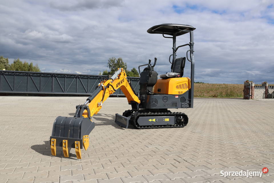 Minikoparka APS K10 NOWA 2025 koparka silnik nie Koparki Legnica