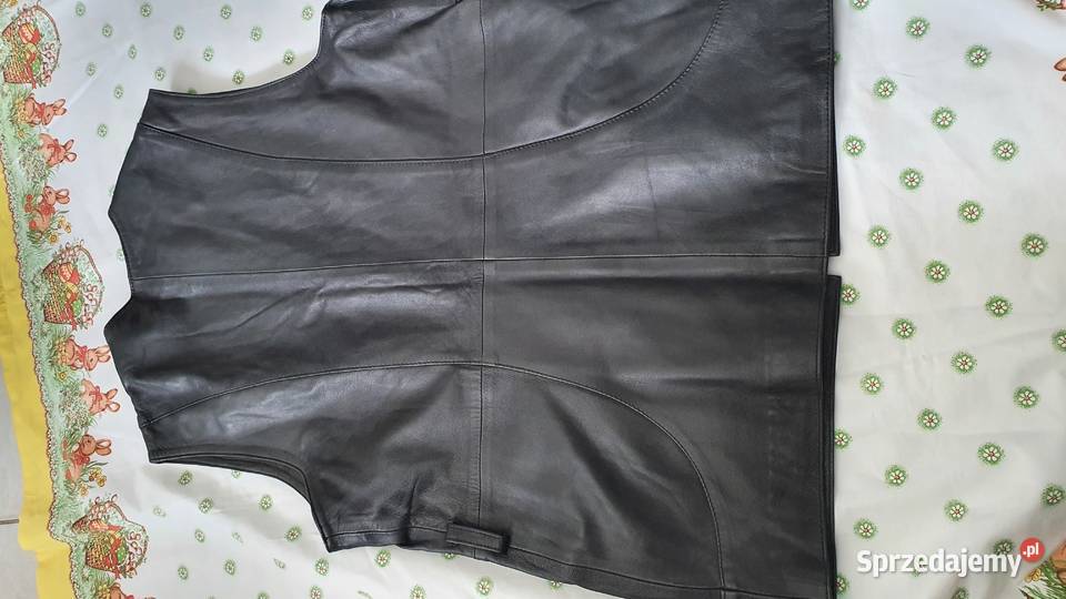 Kamizelka skórzana