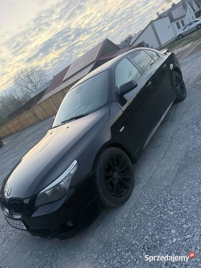 BMW 5 e60 30 Diesel 235 super stan samochód Groble
