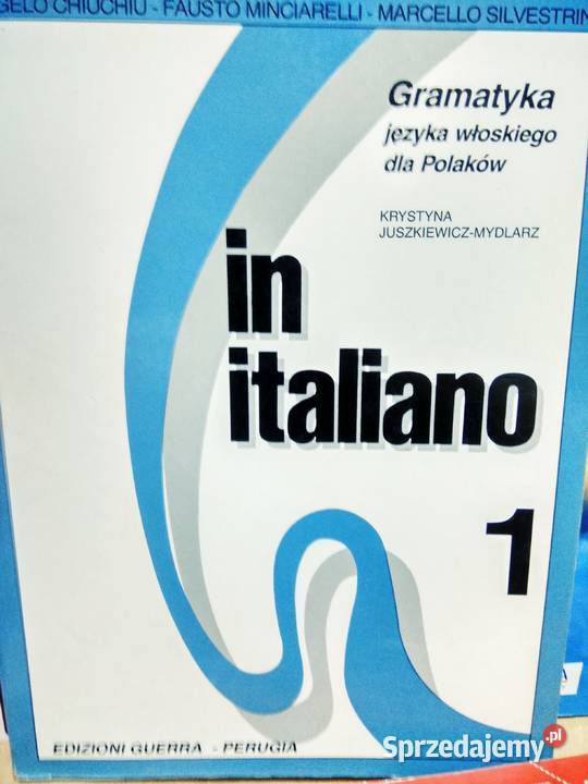 In italiano 1 podręcznik kursy językowe włoski Warszawa