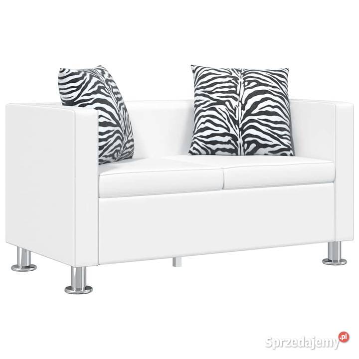 vidaXL Sofa 2osobowa ze skóry Warszawa