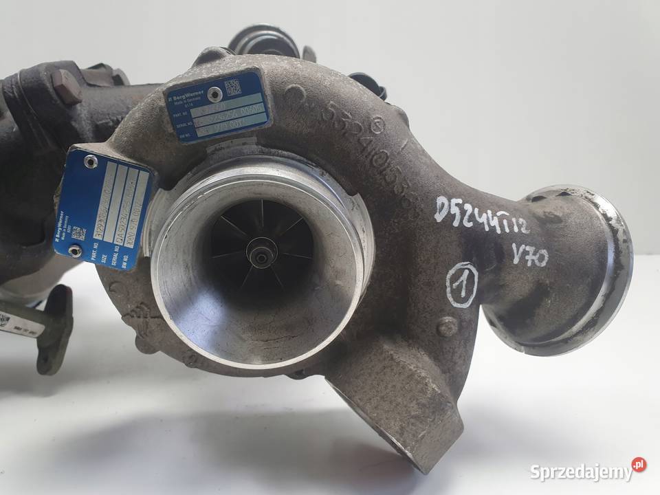 Volvo XC60 S80 II 24 D5 TURBOSPRĘŻARKA turbo Janów