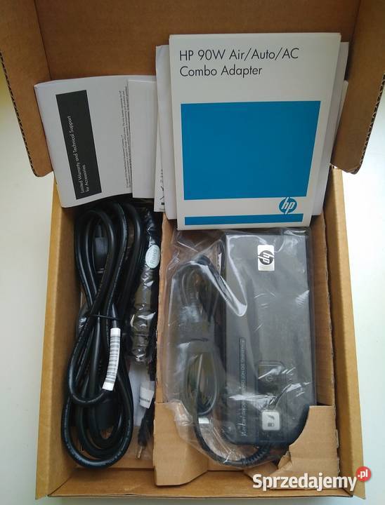 HP ZASILACZ PODRÓŻNY 90W COMBO AC ADAPTER Łódź sprzedam