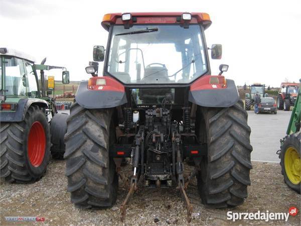 Case IH MXM 140 ciągniki i przyczepy Sokoły