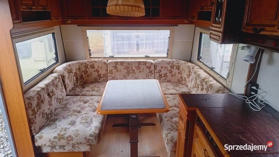 Przyczepa kempingowa HOBBY campingowa kemping Międzybrodzie Bialskie