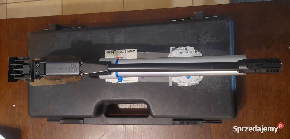 Pistolet Fwb C20 pcp 45mm match kompensator Borówno